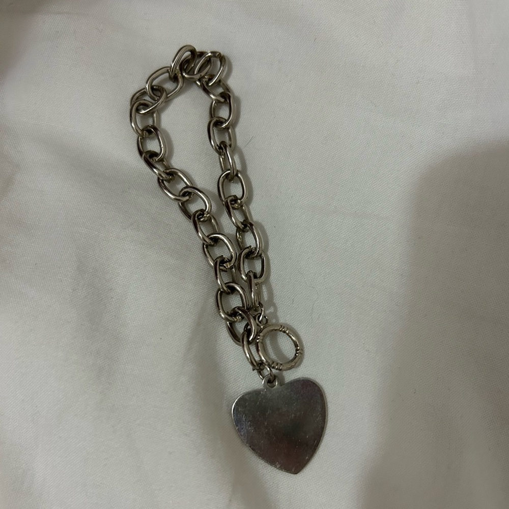 Love silver bracelet